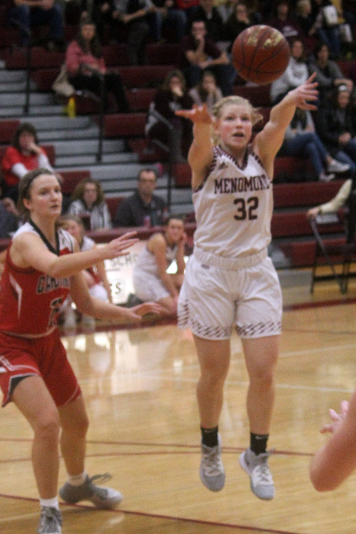 Chippewa Falls at Menomonie girls basketball 12-6-19